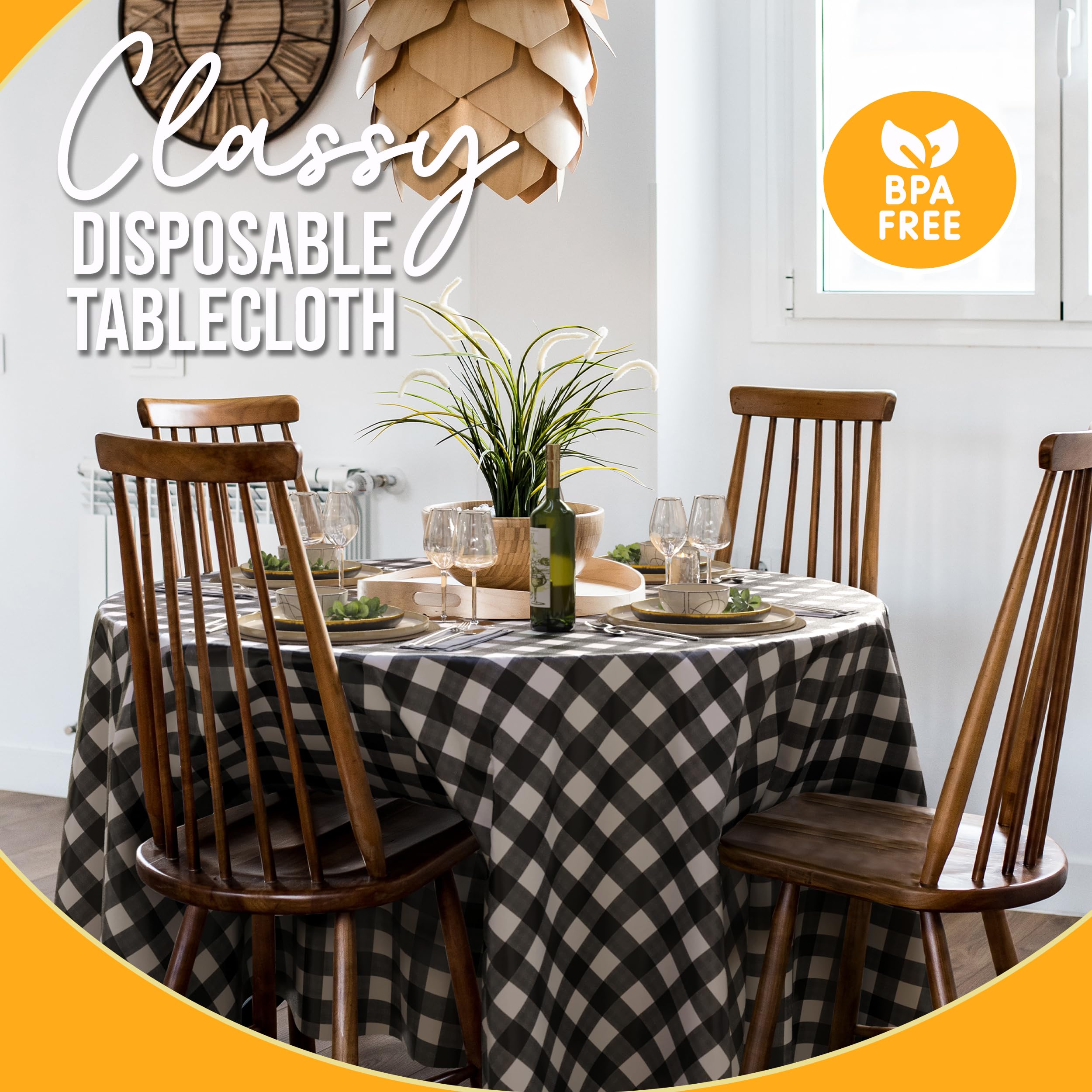 【PAPER GARDEN】[Black label] Papaya check tablecloth - L Amazon.com: Softalker Checkered Tablecloth Square, Heavy